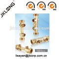 Brass Flow tube for remote meter